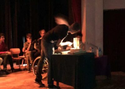 Aufführung auf Bühne