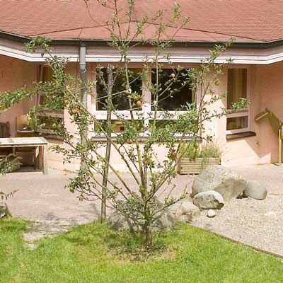 Foto vom Kindergartengebaeude