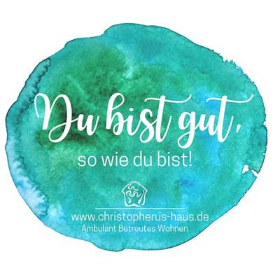 Button-di-bist-gut Button du bist gut so wie du bist