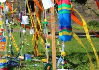 Details eines Windspiels