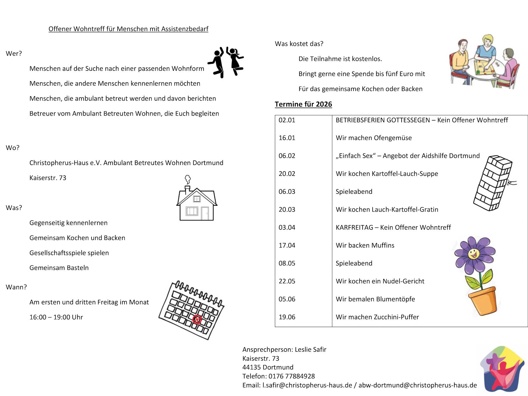 Flyer-Wohntreff-2026 Bild vom Flyer für den Wohntreff 2026